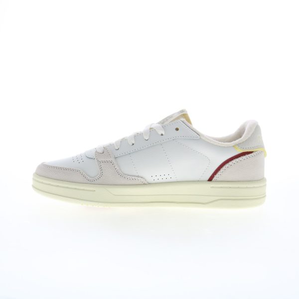 Reebok Phase Court Mens Beige Leather Lace Up Lifestyle Sneakers Shoes Supply - Image 5