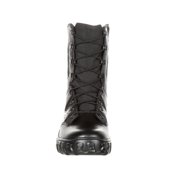 Rocky S2V Predator RKC075 Mens Black Wide Leather Lace Up Tactical Boots Online Sale - Image 2