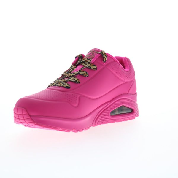 Skechers Uno Dr. Bombay Snoop Dogg Womens Pink Lifestyle Sneakers Shoes Hot on Sale - Image 4