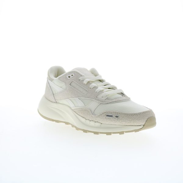 Reebok Classic Leather 2400 Mens Beige Suede Lifestyle Sneakers Shoes Sale - Image 2