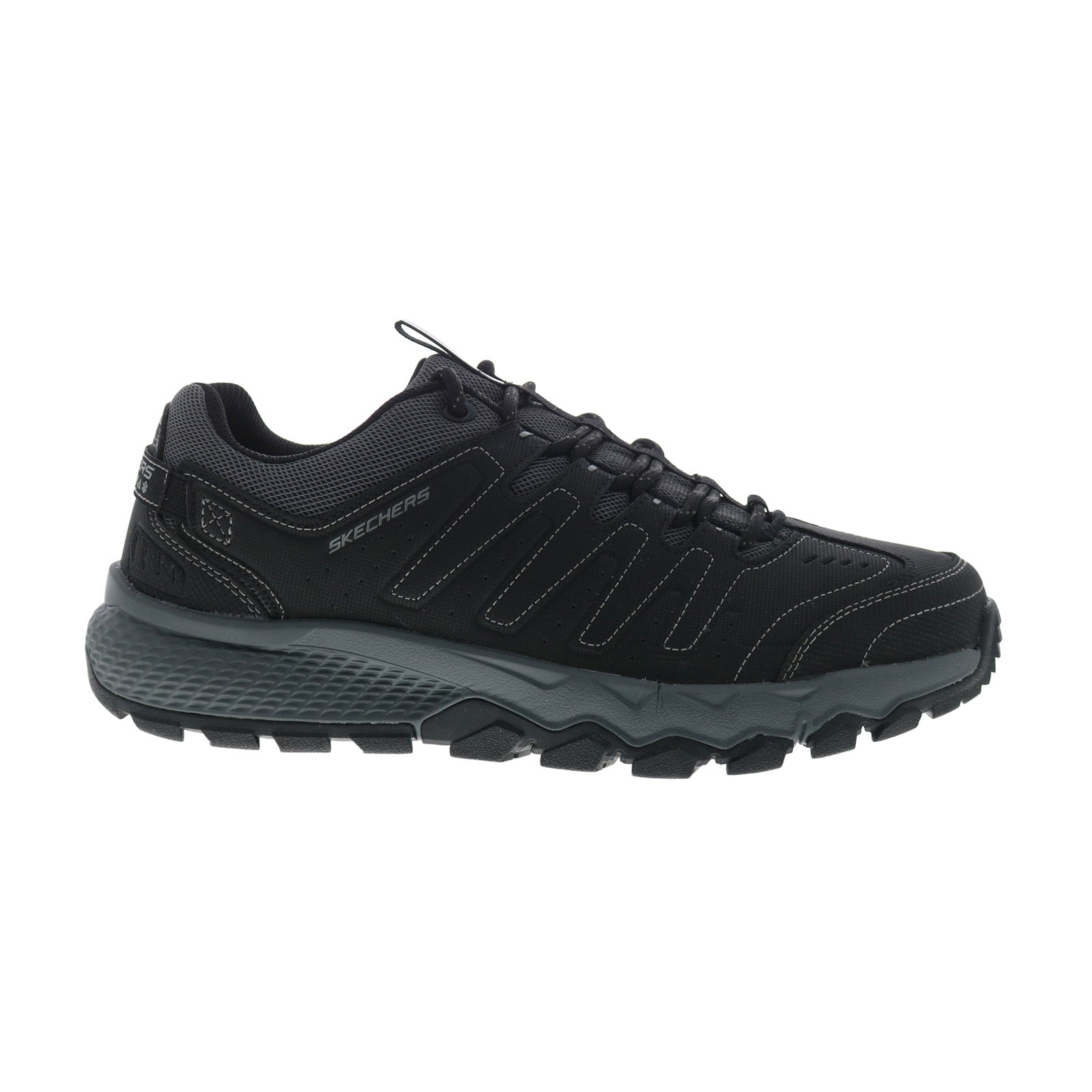 Skechers Dynamite AT 237615 Mens Black Leather Athletic Hiking Shoes Online