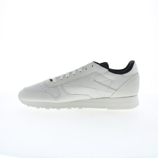 Reebok Classic Leather Sneesze Mens White Leather Lifestyle Sneakers Shoes Supply - Image 5