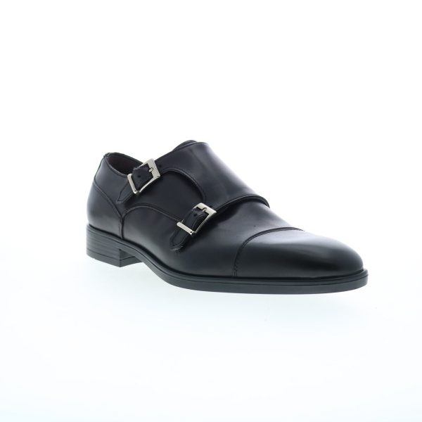 Bruno Magli Lidio MB3LIDA0 Mens Black Oxfords & Lace Ups Monk Strap Shoes For Cheap - Image 2