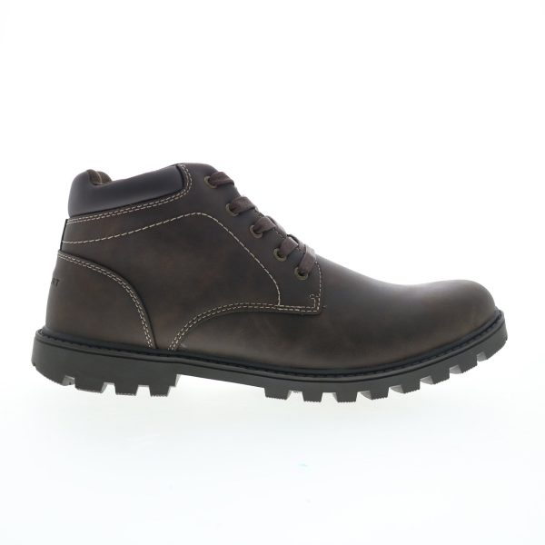 Rockport Ridgeview Boot CJ1571 Mens Brown Nubuck Lace Up Casual Dress Boots Sale