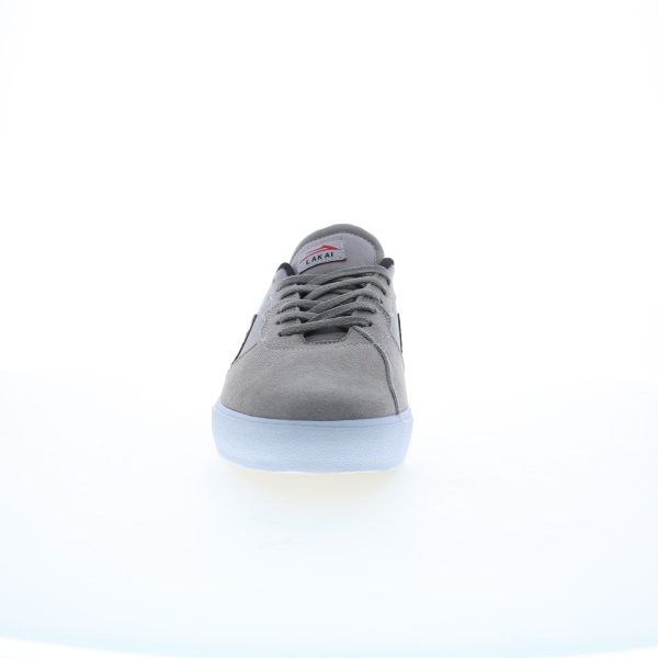 Lakai Cardiff MS4240264A00 Mens Gray Suede Skate Inspired Sneakers Shoes For Discount - Image 3