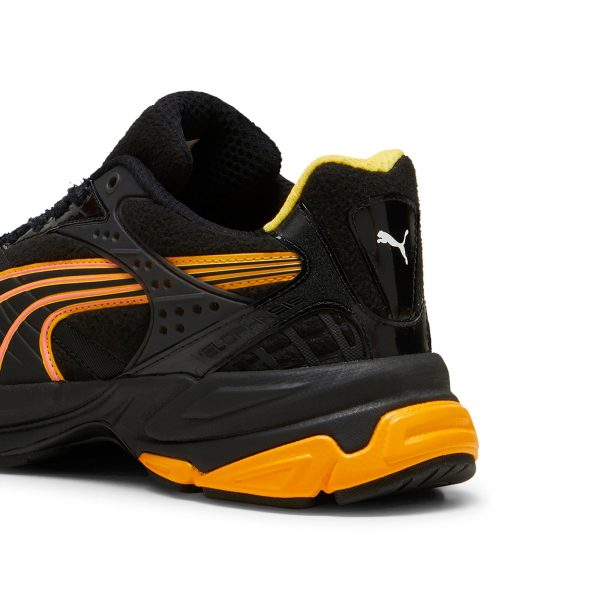 Puma Scuderia Ferrari Velophasis Neon Mens Black Athletic Running Shoes Online Hot Sale - Image 3