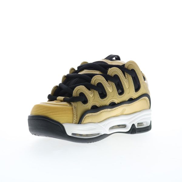 Osiris D3 2001 1141 2901 Mens Gold Synthetic Skate Inspired Sneakers Shoes Online now - Image 4