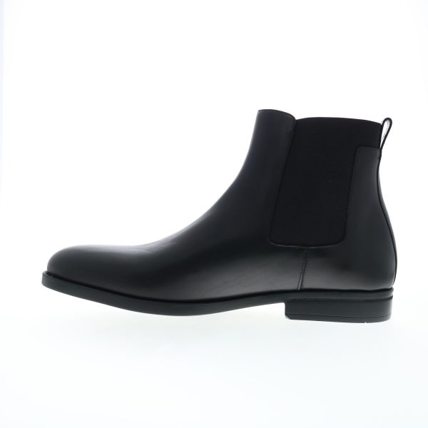 Bruno Magli Byron BM3BYRA0 Mens Black Leather Slip On Chelsea Boots Hot on Sale - Image 5
