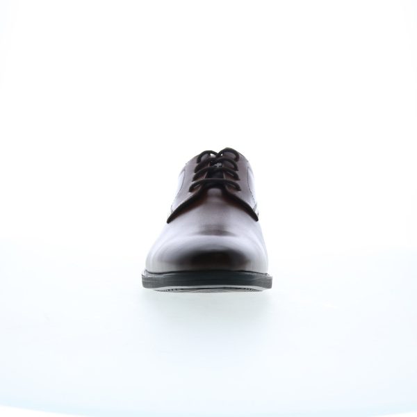 Nunn Bush Baxter Plain Toe Oxford Mens Brown Oxfords Plain Toe Shoes For Cheap - Image 2