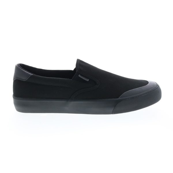 Lugz Clipper Protege MCLIPPC-001 Mens Black Canvas Lifestyle Sneakers Shoes Cheap