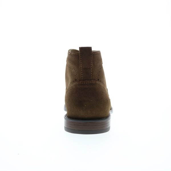 Stacy Adams Wexford 25310-709 Mens Brown Suede Lace Up Chukkas Boots Fashion - Image 4