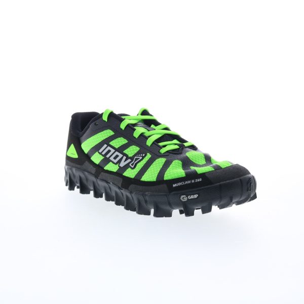 Inov-8 Mudclaw G 260 V2 000945-BKGN Womens Black Mesh Athletic Hiking Shoes Fashion - Image 2