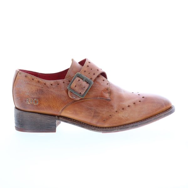 Bed Stu Cossete F328019 Womens Brown Leather Oxfords & Lace Ups Casual Shoes Online Hot Sale