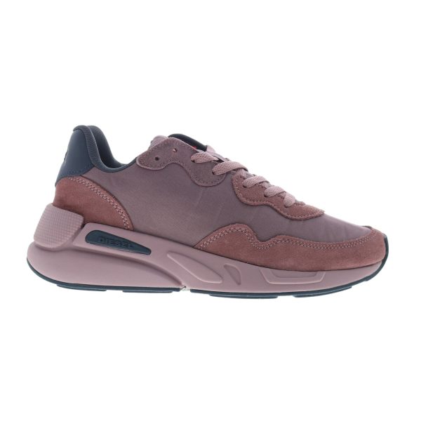 Diesel S-Serendipity Light W Womens Pink Suede Lifestyle Sneakers Shoes For Sale