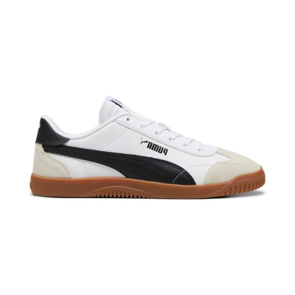 Puma Club 5V5 SD 39763604 Womens White Leather Lifestyle Sneakers Shoes Supply