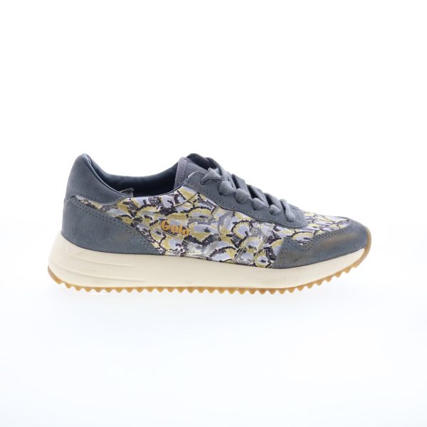 Gola Vancouver LBTY CV CLA426 Womens Gray Suede Lifestyle Sneakers Shoes For Cheap