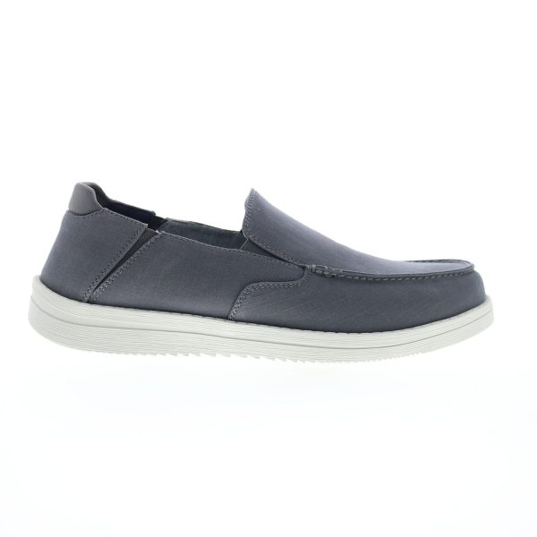 Dockers Wiley 90-40611 Mens Gray Loafers & Slip Ons Casual Shoes Online