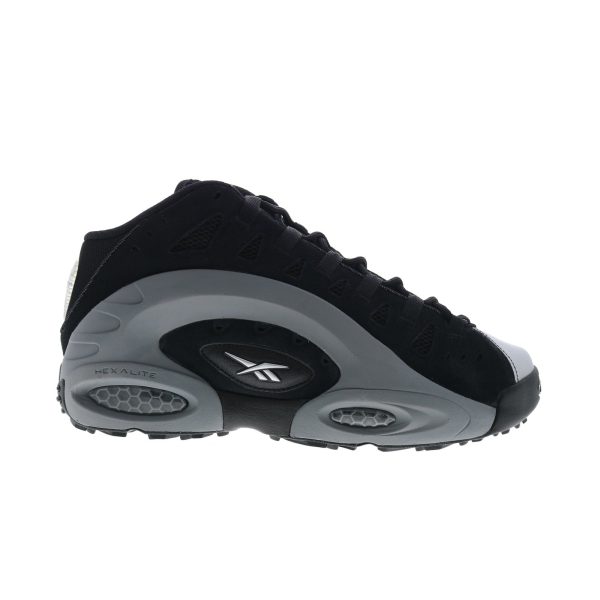 Reebok ES22 Emmitt Smith Mens Black Suede Athletic Basketball Shoes Cheap