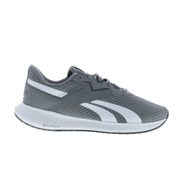 Reebok Energen Plus 2 Mens Gray Canvas Lace Up Athletic Running Shoes Online Sale