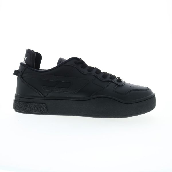 Diesel S-Ukiyo Low Y02674-PR013-T8013 Mens Black Lifestyle Sneakers Shoes Sale