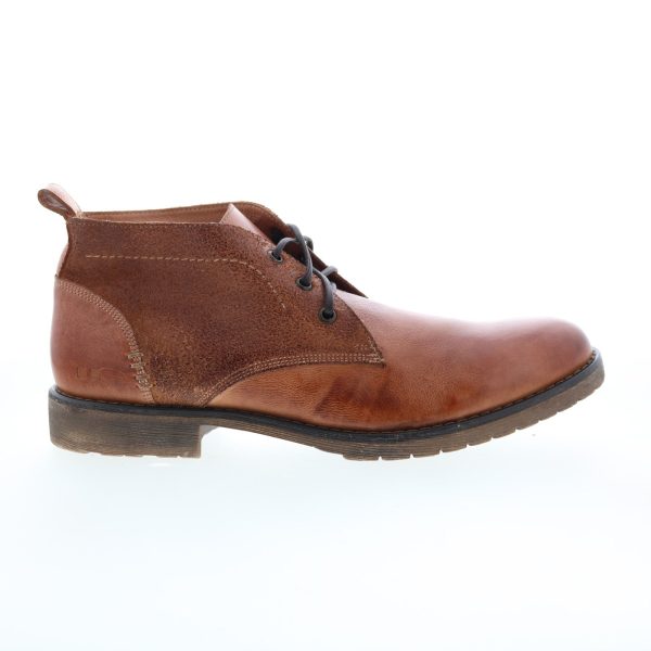 Bed Stu Rayburn F420218 Mens Brown Leather Lace Up Chukkas Boots Online now