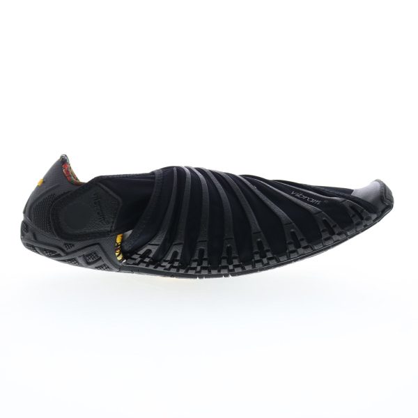 Vibram Furoshiki 18WAD06 Womens Black Canvas Strap Lifestyle Sneakers Shoes Supply