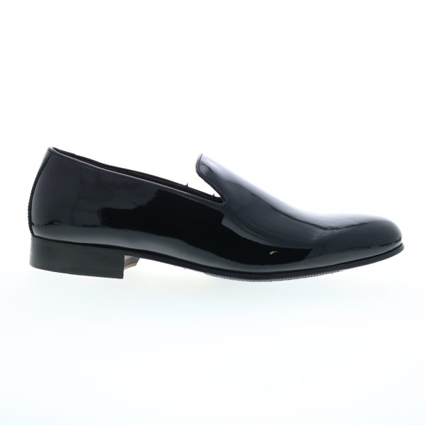 Bruno Magli Elisio MB4ELSA2 Mens Black Loafers & Slip Ons Casual Shoes For Discount