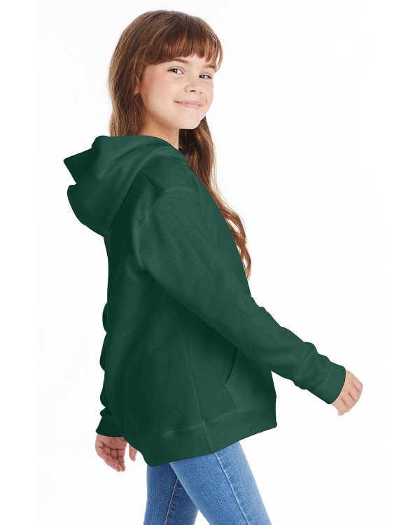 Hanes Youth Hooded Sweatshirt | Deep Forest Discount - Image 3
