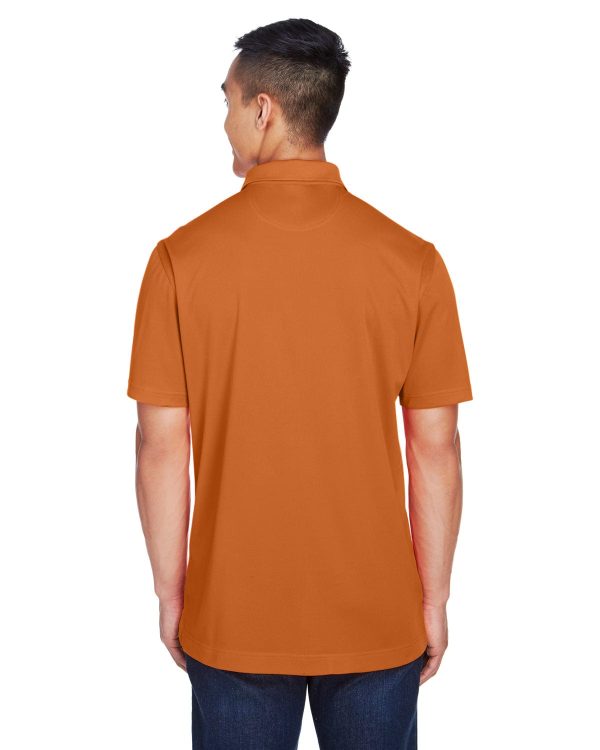 Harriton Double Mesh Polo Shirt | Texas Orange For Discount - Image 2