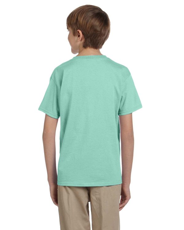 Hanes Youth Heavyweight 50 50 T-Shirts | Clean Mint Online Hot Sale - Image 2