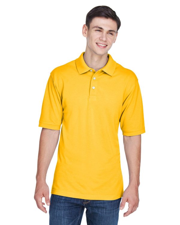 Harriton Easy Blend Polo Shirt | Sunray Yellow Sale