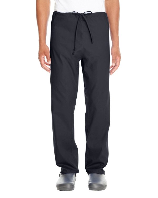 Harriton Adult Scrub Bottom | Black Fashion