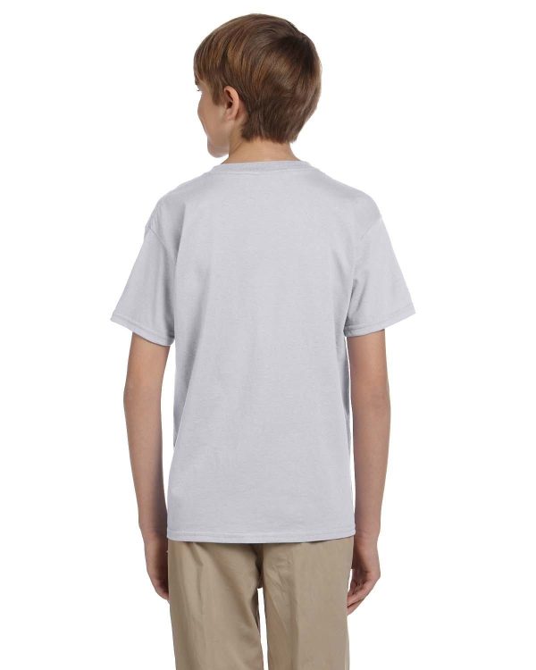 Hanes Youth Heavyweight 50 50 T-Shirts | Ash Supply - Image 2
